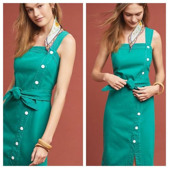 ANTHROPOLOGIE Button Down Dress - Picture 3 of 7